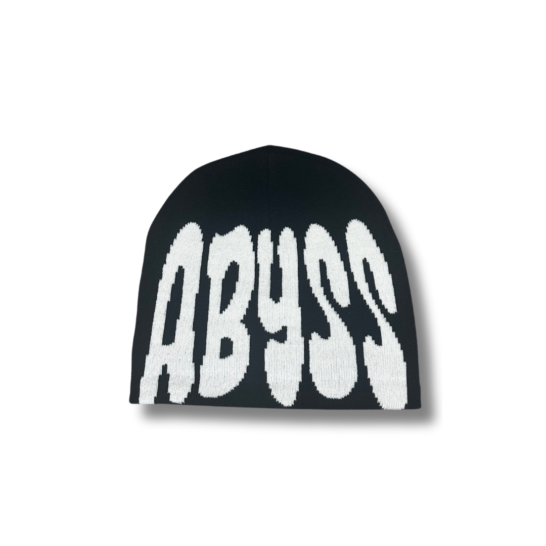 Abyss Bubble Knit Beanie - Black