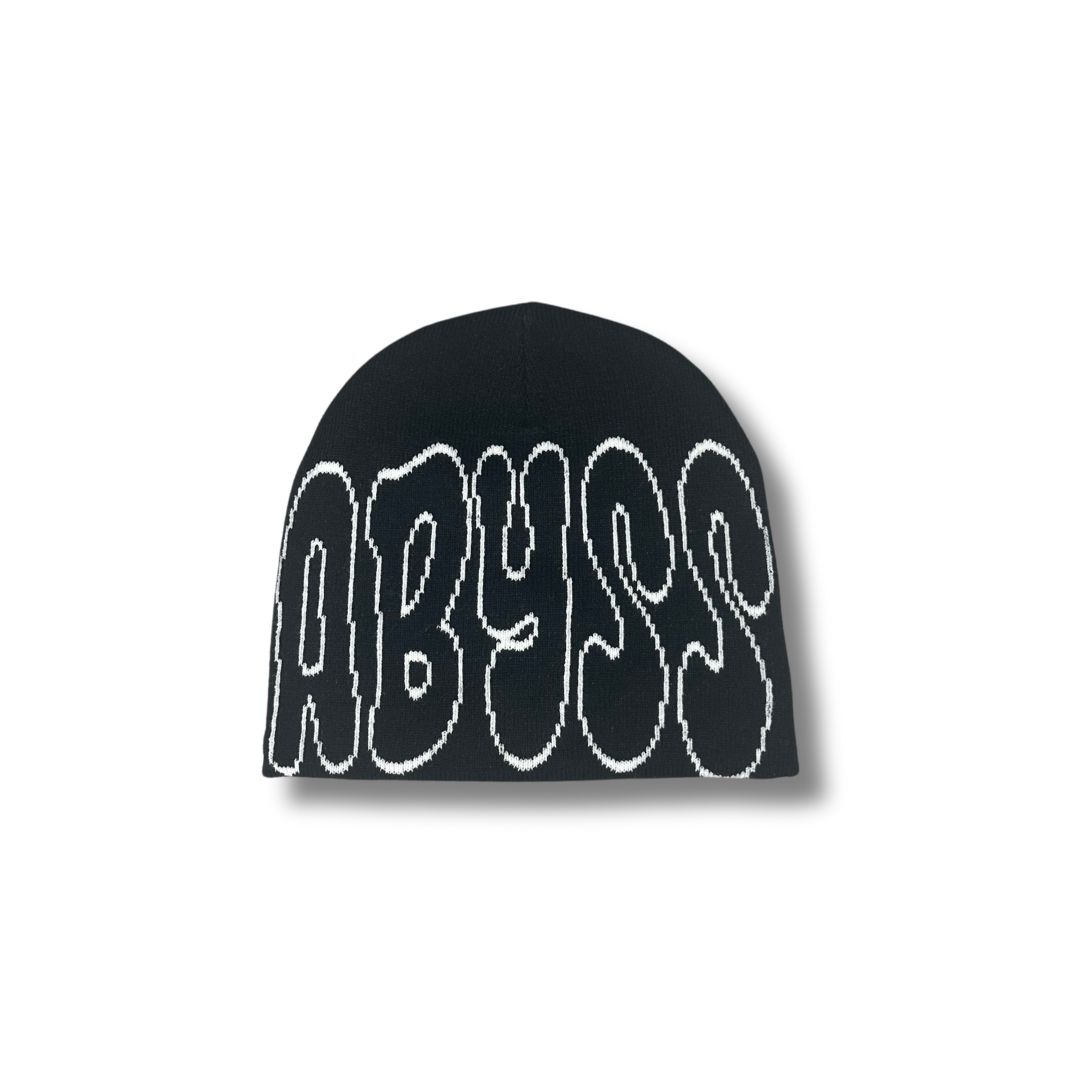 Abyss Bubble Knit Beanie - Black