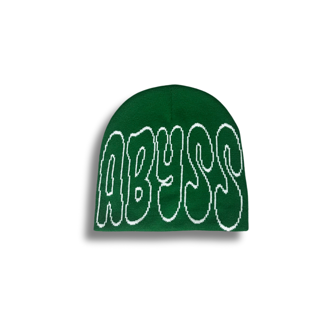 Abyss Bubble Knit Beanie - Green