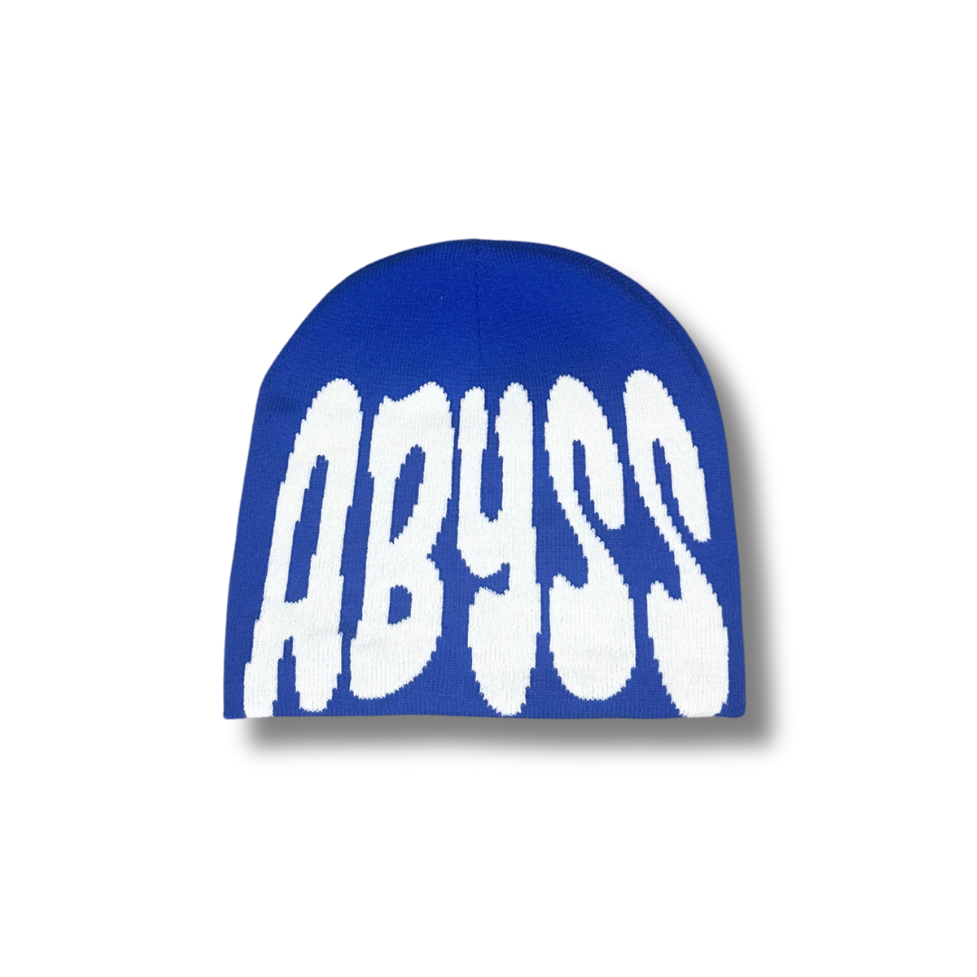 Abyss Bubble Knit Beanie - Blue